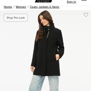 Black J.Crew Coat